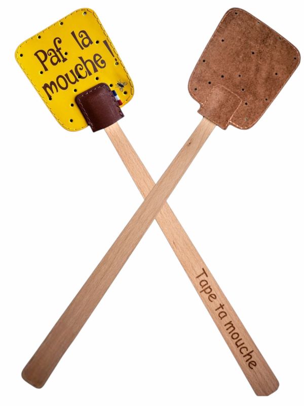Tapette à mouche slogan « paf la mouche » - 1
